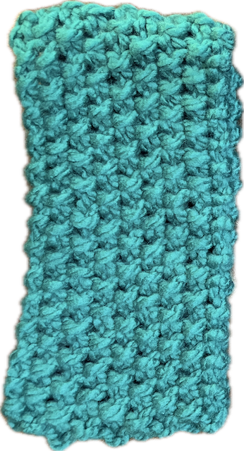Green knit Headband