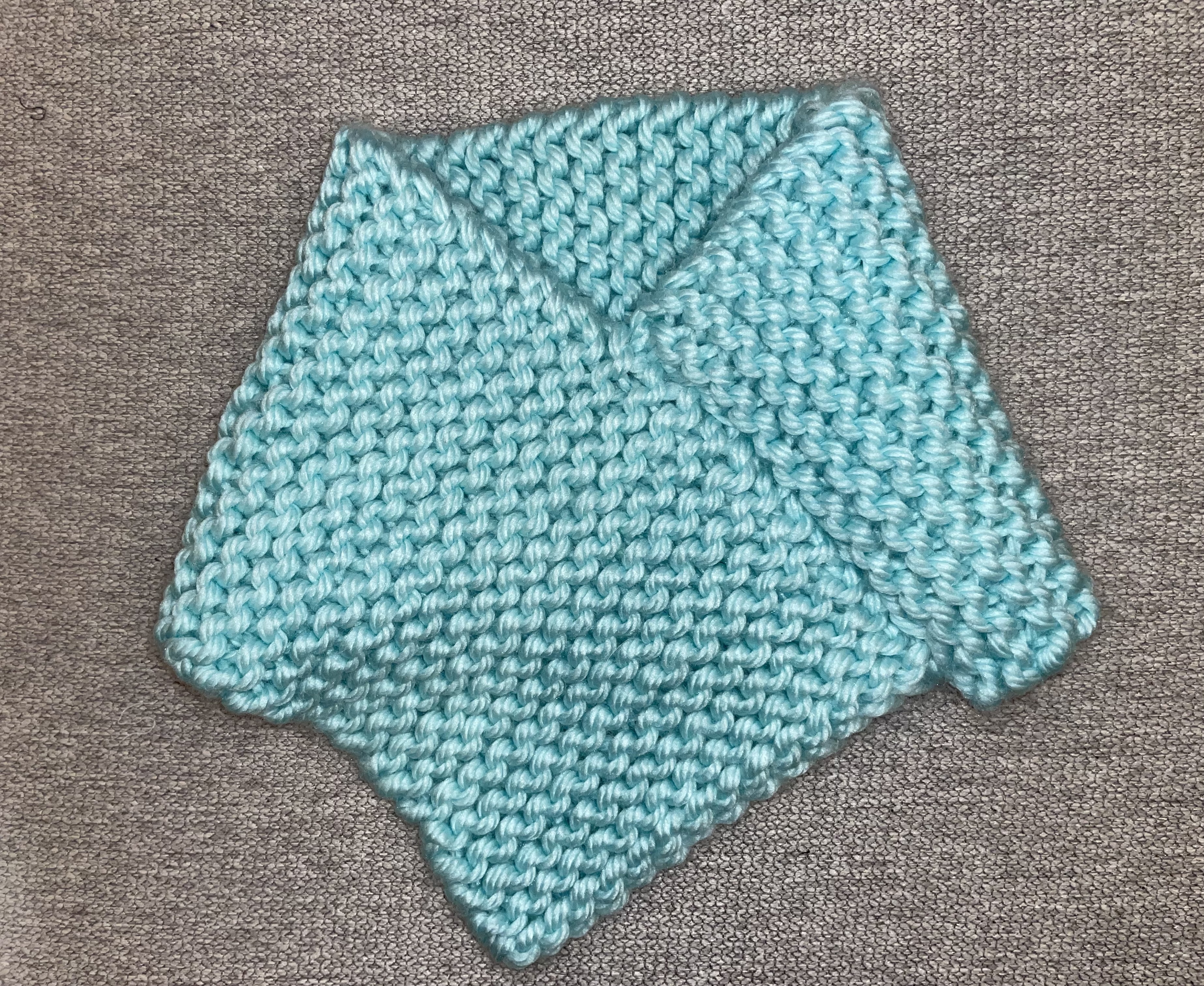 Knit Neckwarmer - Aqua